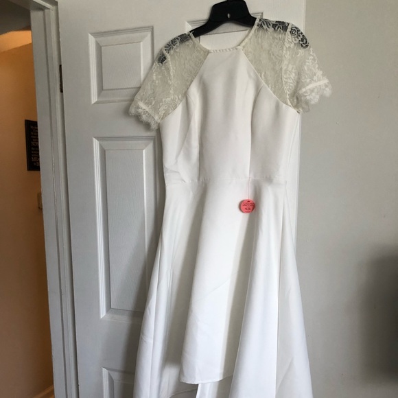 💚 SALE! CHI CHI LONDON White Dress - Picture 11 of 13